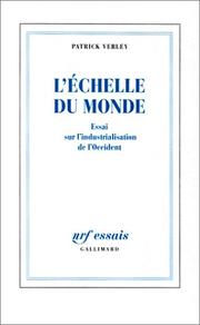 Cover of: L' échelle du monde by Patrick Verley