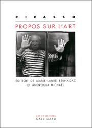 Cover of: Propos sur l'art by Pablo Picasso