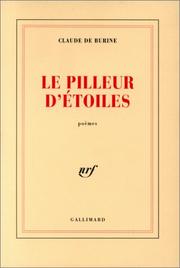 Cover of: Le pilleur d'étoiles: poèmes