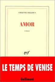 Cover of: Amor: roman
