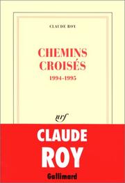 Cover of: Chemins croisés: 1994-1995