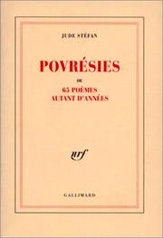 Cover of: Povrésies, ou, 65 poèmes autant d'années