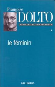 Cover of: Le féminin