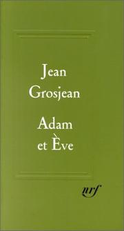 Cover of: Adam et Eve