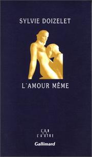 Cover of: L' amour même