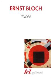 Cover of: Traces by Bloch E