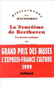 Cover of: La neuvième de Beethoven: une histoire politique