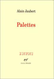 Cover of: Palettes