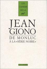 Cover of: De Monluc à la "Série noire"