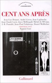 Cover of: Cent ans après by Patrick Froté