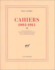 Cover of: Cahiers