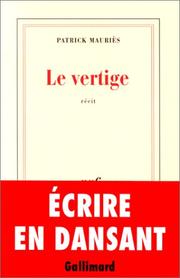 Cover of: Le vertige: Recit