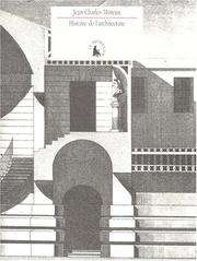 Cover of: Histoire de l'architecture