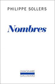 Cover of: Nombres by Philippe Sollers