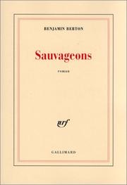 Cover of: Sauvageons: roman