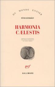 Cover of: Harmonia cæclestis by Péter Esterházy