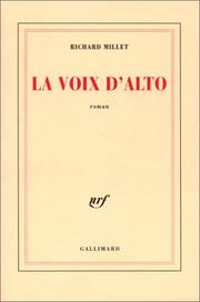 Cover of: La voix d'alto: roman