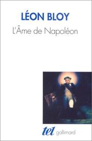 Cover of: L'Ame de Napoléon by Léon Bloy, Laurent Joffrin