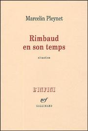 Cover of: Rimbaud en son temps: situation