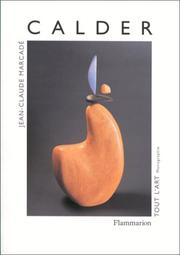 Cover of: Calder by Jean-Claude Marcadé
