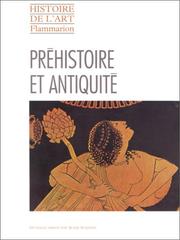 Cover of: Préhistoire et Antiquité
