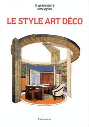Cover of: Le style Art déco