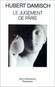 Cover of: Le jugement de Pâris