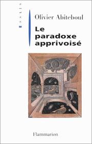 Cover of: Le paradoxe apprivoisé