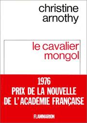 Cover of: cavalier mongol: récits