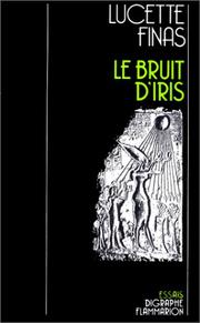 Cover of: bruit d'Iris: essais