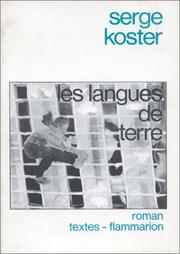 Cover of: Les langues de terre: roman