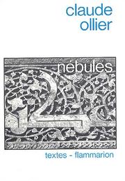 Cover of: Nébules