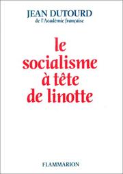 Cover of: Le socialisme à tête de linotte