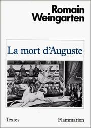 Cover of: La mort d'Auguste