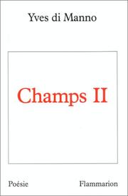 Cover of: Champs II by Yves Di Manno