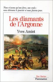 Cover of: Les diamants de l'Argonne: roman