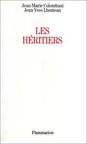 Cover of: Les héritiers by Jean-Marie Colombani