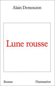 Cover of: Lune rousse by Demouzon