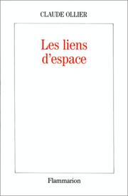 Cover of: Les liens d'espace (1970-1980) by Claude Ollier