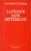 Cover of: La France sans Mitterrand
