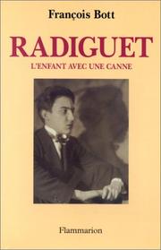 Cover of: Radiguet: l'enfant avec une canne