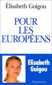 Cover of: Pour les Européens