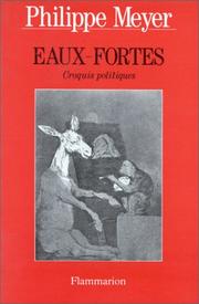 Cover of: Eaux-fortes