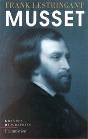 Cover of: Alfred de Musset by Frank Lestringant