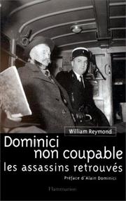 Dominici non coupable by Reymond, William.
