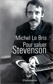 Cover of: Pour saluer Stevenson