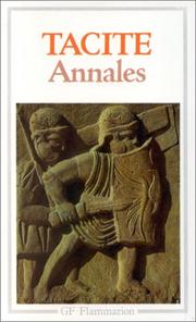 Cover of: Annales by P. Cornelius Tacitus