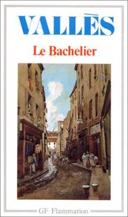 Cover of: Le bachelier