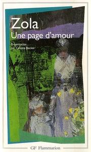 Cover of: Une Page D'Amour