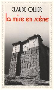 Cover of: La mise en scène by Claude Ollier